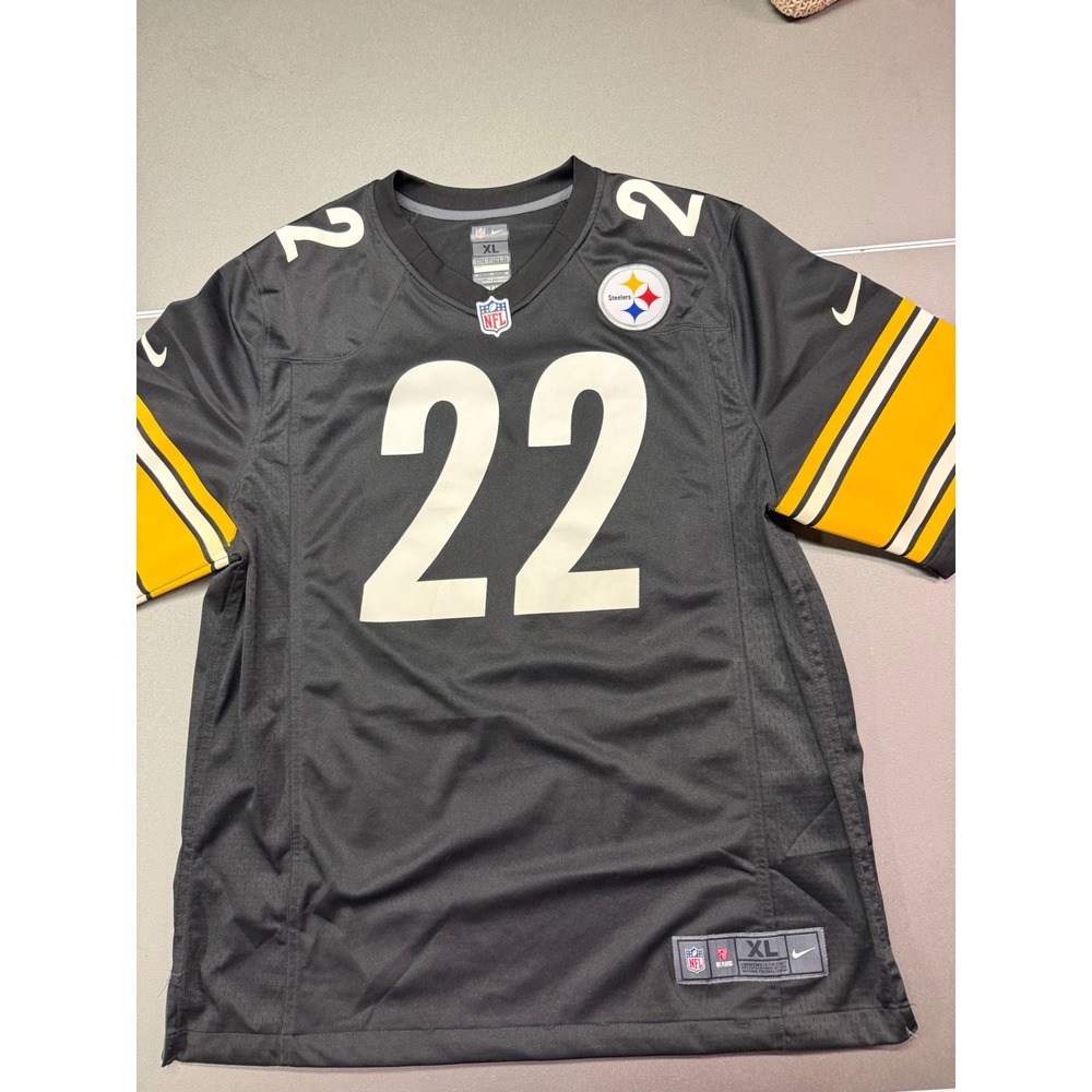 Nike Pittsburgh Steelers‎ Najee Harris 22 Jersey Mens XL Black NFL On Field
